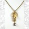 Chocolate Brown Plated Brass Life-Sized Black Fly Charms with Bendable Legs - Set of Two - RB-C130